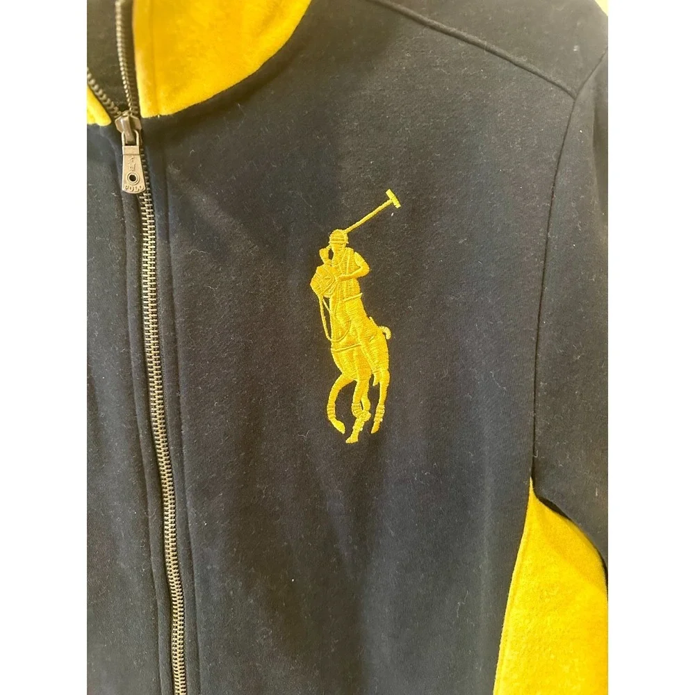 Vintage Polo Ralph‎ Lauren Track Jacket Spain Zip Up Sweatshirt 90s Sizing Below
